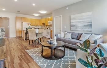 Spacious living room